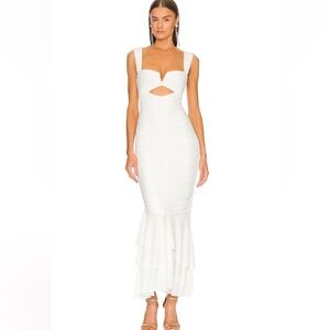Revolve White Midi